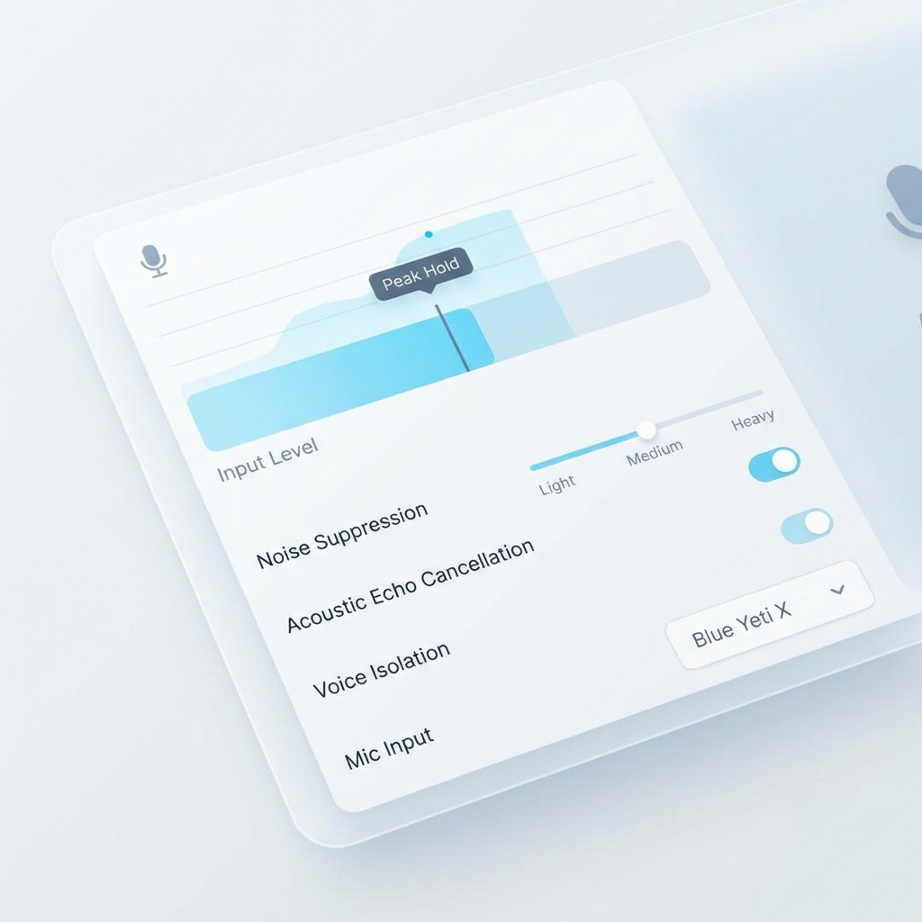 Cài đặt Mic trong Zoom