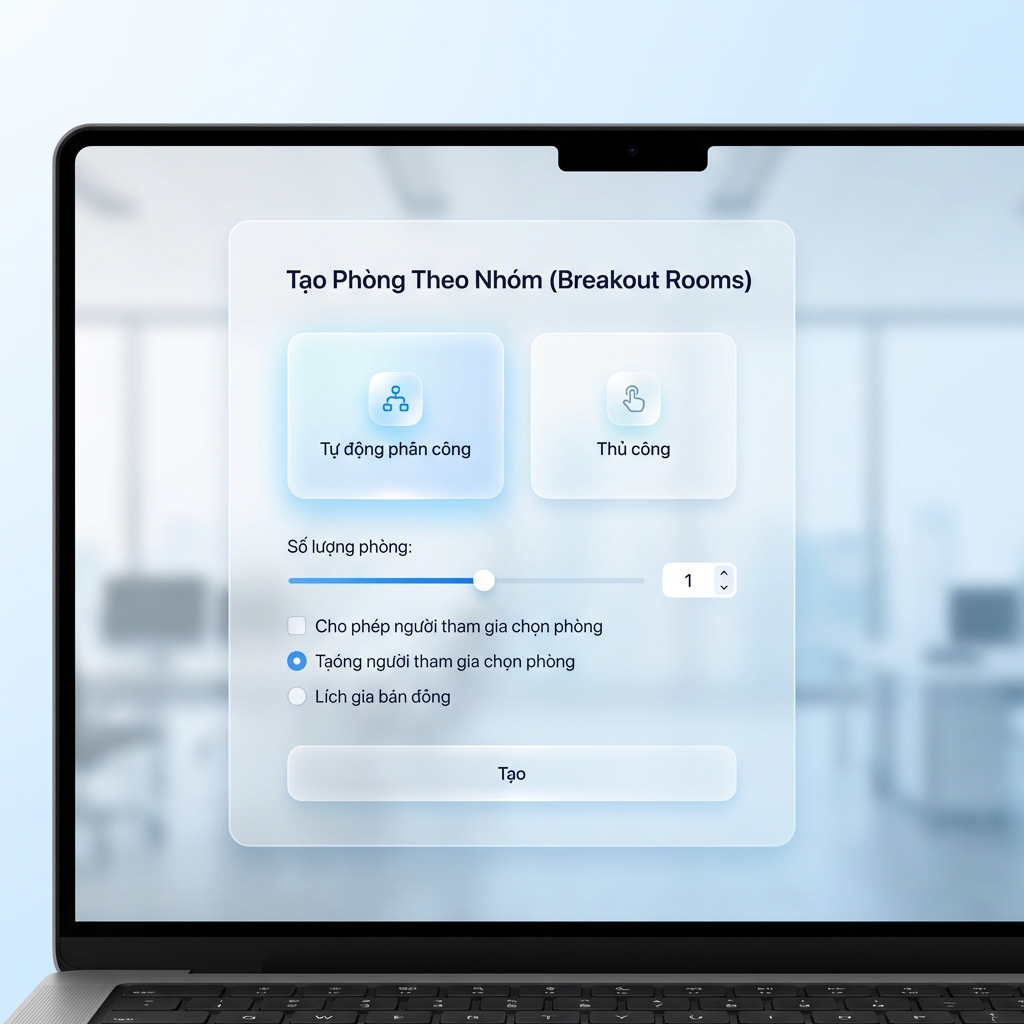 Thiết lập Breakout Room